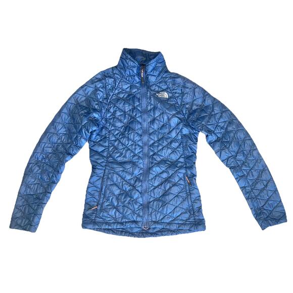 North Face Womens Small Thermoball Jacket Quilted Lightweight - Picture 1 of 5